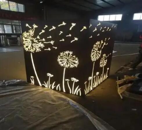 丰台耐候钢灯箱